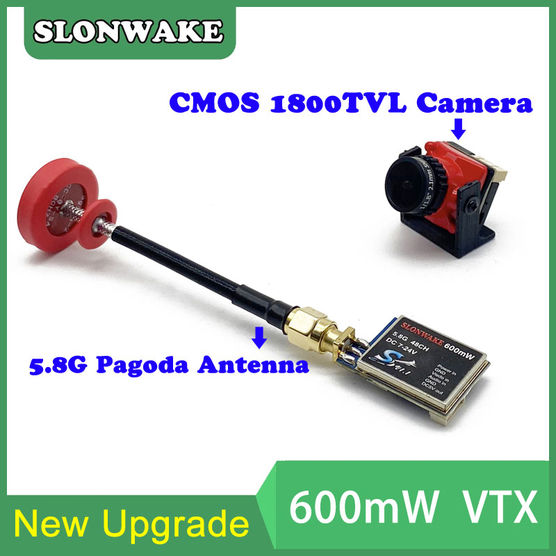 5.8G 48CH 600mW adjustable VTX - огляд і ціна Fpv Drone Receiver