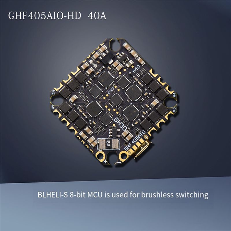 ABTI-GHF405AIO-HD 40A AIO Flig - огляд і ціна Fpv Drone Flight Controller