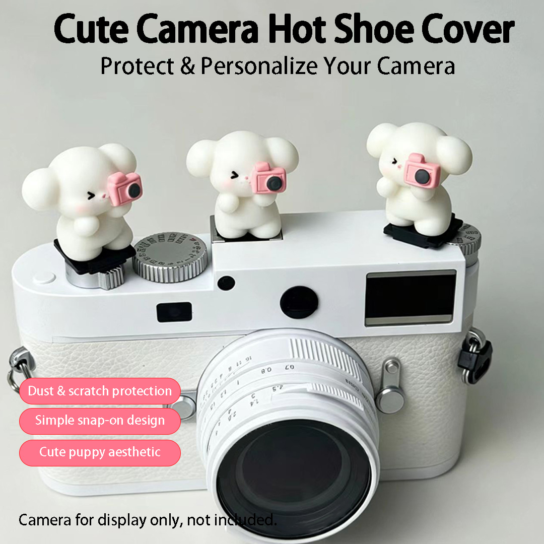 Cute 3D Puppy Camera Hot Shoe  - огляд і ціна Canon Camera Eos R8