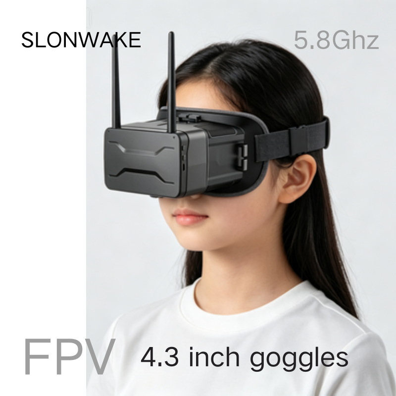 5.8G FPV Goggles 4.3 Inch 480* - огляд і ціна Fpv Drone Goggles